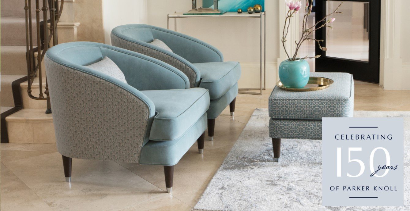 Parker Knoll Grey Chairs